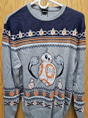 Star Wars BB8 Droid Holiday Ugly Christmas Sweater